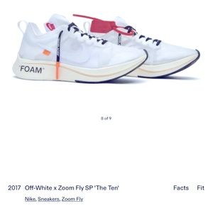 Off White™️muslin rare c.2017 Nike Zoom Fly